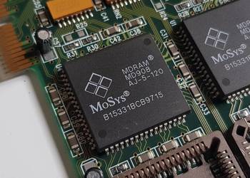 MDRAM MoSys MD908 AJ-5-120 - moduł pamięci do Tseng Labs ET6000 lub ET6100