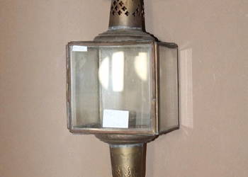 Stara lampa do karety nr 1302 FiaF