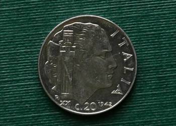 WŁOCHY - 20 centesimi (1942r)