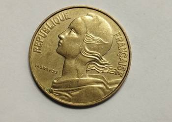 Sprzedam monetę Francja 20 centymów 1980r.