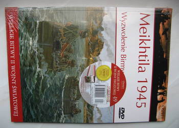 Osprey: Meikhtila 1945. Wyzwolenie Birmy, książka + DVD/Nowe!