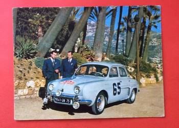 ( 2638 ) Widokówka Rajd Monte Carlo 1958