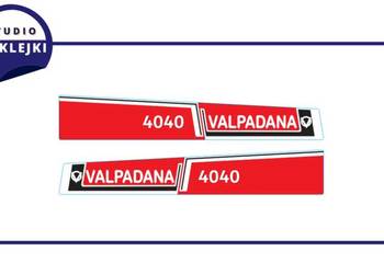 Naklejki traktor ciągnik Valpadana 4040 nalepki mocne