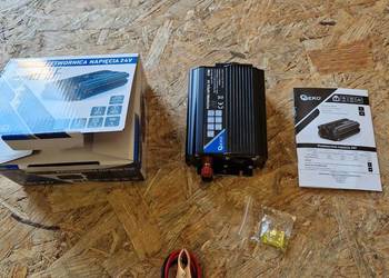 Przetwornica Napięcia 24V na 230V 250W/500W GEKO G17001
