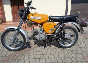 Simson S51 1987r oryginał zarejestrowany