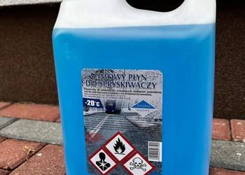 Zimowy płyn do spryskiwaczy -20.C 5L, przyjemny zapach.