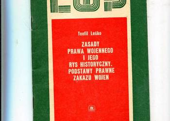 Zasady prawa wojennego i jego rys historyczny- Teofil Leśko
