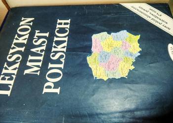 Leksykon miast polskich książki używane antykwariaty szkolne