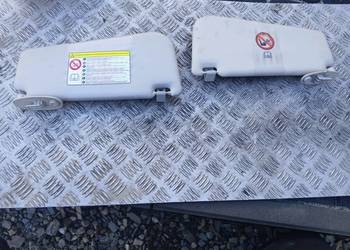Słonecznik daszek lewy prawy kpl Fiat Punto II lift  EU