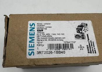 Siemens 3RT2025-1BB40 Stycznik