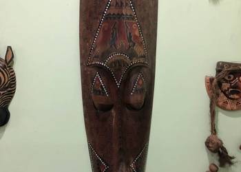 Maska etniczna plemienna Afryka Azja Bali Indonezja Meksyk Peru