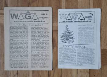 WAGA . Warszawska gazeta akademicka