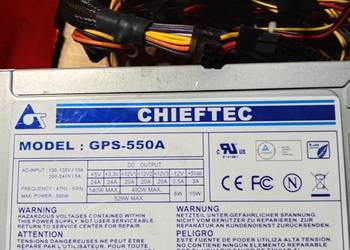 Zasilacz chieftec gps-550a