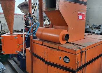 Młyn z wyciągiem tworzywa i detektorem metali Dreher 4 kW - mkvplast.pl