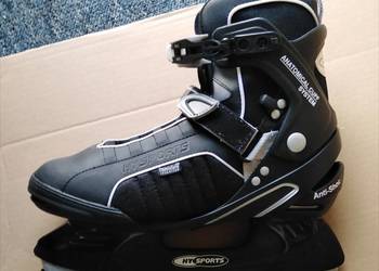 Nowe łyżwy męskie hokejówki 42 HY SPORTS TuV/GS anti-shock