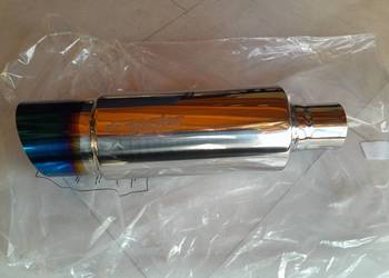 Simoni Racing ESR086/B Tłumik Końcowy, Srebrny nowy outlet