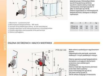 Osłona operatora do wiertarki WS-16 PTR04, osłona PTR02