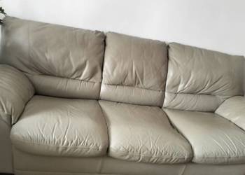 Okazja- Zestaw mebli skorzanych Italsofa