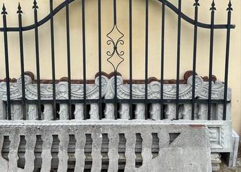 Przęsło ogrodzeniowe metalowe