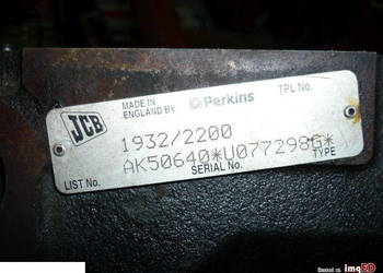 MANITOU - Silnik Perkins - AK50640 - WAŁEK ROZRZĄDU 3141D131