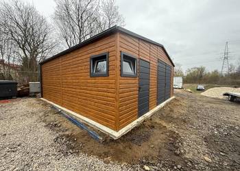 Garaż blaszany 8x6 hala wiata wyższy 8x7 9x7 9x6 7x10 7x15 8x15 producent