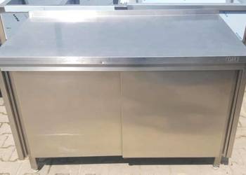 Stół Gastro Z Drzwiami Szafką 130/70/85 cm s 1049.O