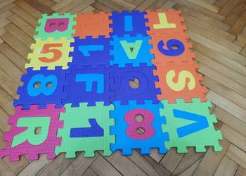 Puzzle mata piankowa dla dzieci 72 szt. 30x30cm - Numbers