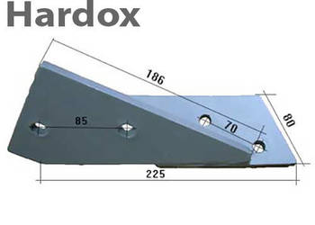 Wspornik HARDOX 90062104/P części do pługa SKJOLD