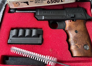 Pistolet Hukowy Startowy EM-GE 65 L zestaw z Stakkato Nowy Rarytas