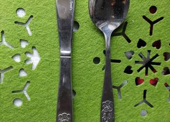 Lyżka i widelec i nóż  dla dziecka