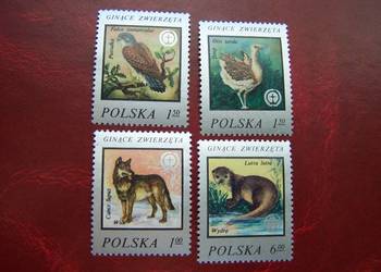 Polska 1977 MNH Mi. 2504/07 Fauna Zwierzęta  a