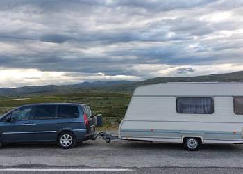 Przyczepa kempingowa Caravelair A204, zadbana, 4 osobowa, DMC 420 kg, solar