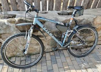 Trek fuel zr 9000 custom alloy siwy stalowy rower męski kola 26