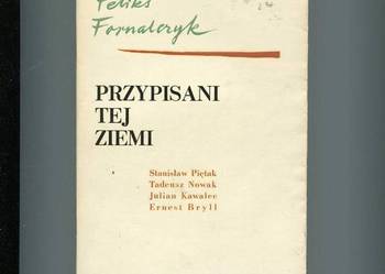 Przypisani tej ziemi szkice o prozie...