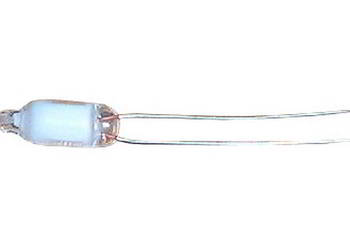 żaróweczka neonówka 230V 6x16mm 0.8mA niebieska