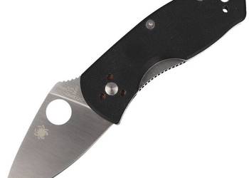 Nóż Spyderco Ambitious G-10 Black Plain (C148GP)