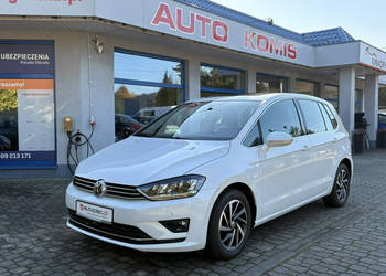 Volkswagen Golf Sportsvan 1.4 150 KM Highline, Biała Perła,Niski przebieg,…