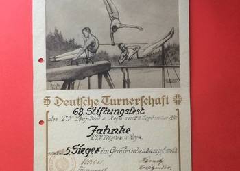 ( 1848 ) Niemiecki Dyplom Sportowy 4, Trzebiatów ( 1848 ) Niemiecki Dyplom Sportowy 4, Trzebiatów