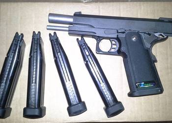 Replika Colt HI-CAPA 5.1 wersja-R - WE Green Gas (4 magazynki)