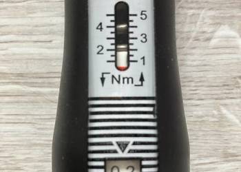 ROXXON 23 347 wkrętak dynamometryczny MC 5 MicroClick 1-5 Nm 1/4 cala