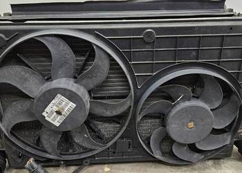 Komplet chłodnic z wentylatorami VW Passat B6 3C0145805R
