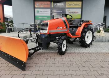 Traktor japoński KUBOTA Aste A15 KM diesel Pług śnieżny TUZ