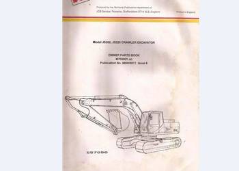 JCB JS200 JS220 katalog cześci zamiennych