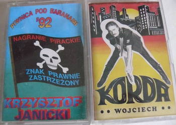 Kasety magnetofonowe polscy wykonawcy i inne