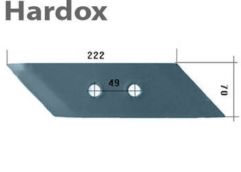 Dłuto 100hektarów HARDOX 24105/L części do pługa NIEMEYER