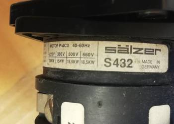 ROZŁĄCZNIK SALZER S432  ZIE  Dąbrowa Górnicza  faktura Vat