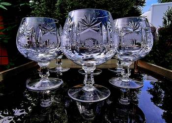 Kieliszki kryształowe do koniaku Kieliszki kryształowe do koniaku