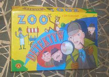 Zoo-detektyw 2w1 gra planszowa
