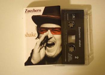 Zucchero - ,, Shake '' 2001', kaseta w stanie bardzo dobrym