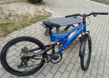 Rower Kands 24" Pełna amortyzacja Hamulce tarczowe